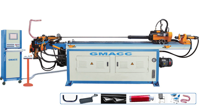 नेकां हाइड्रोलिक सर्वो मोटर कॉपर पाइप झुकने मशीन